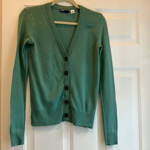 BDG XS Green Cardigan sweater 100% cotton